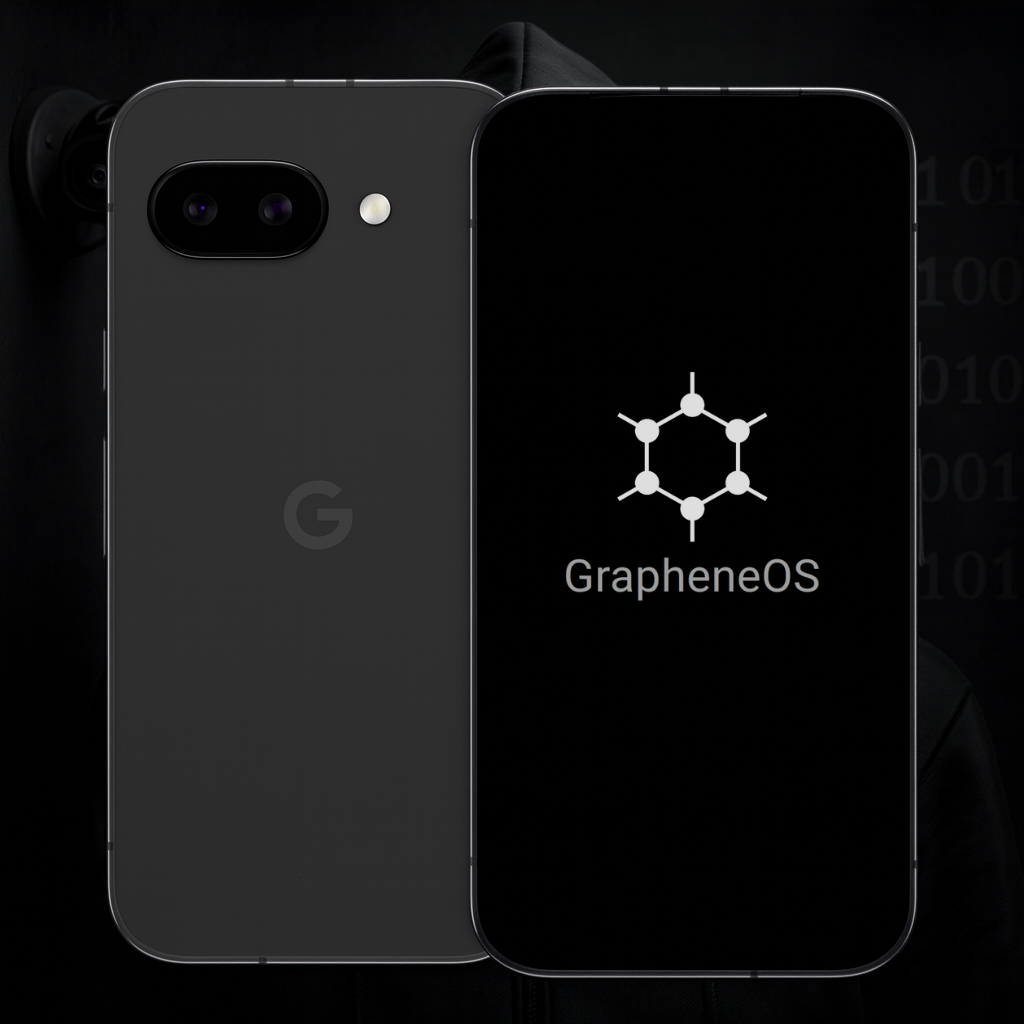 Buy GhostPixel 9a with GrapheneOS | De-Googled & Secure