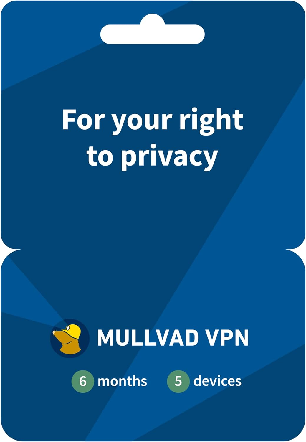MULLVAD VPN 5 devices - 6 MONTHS